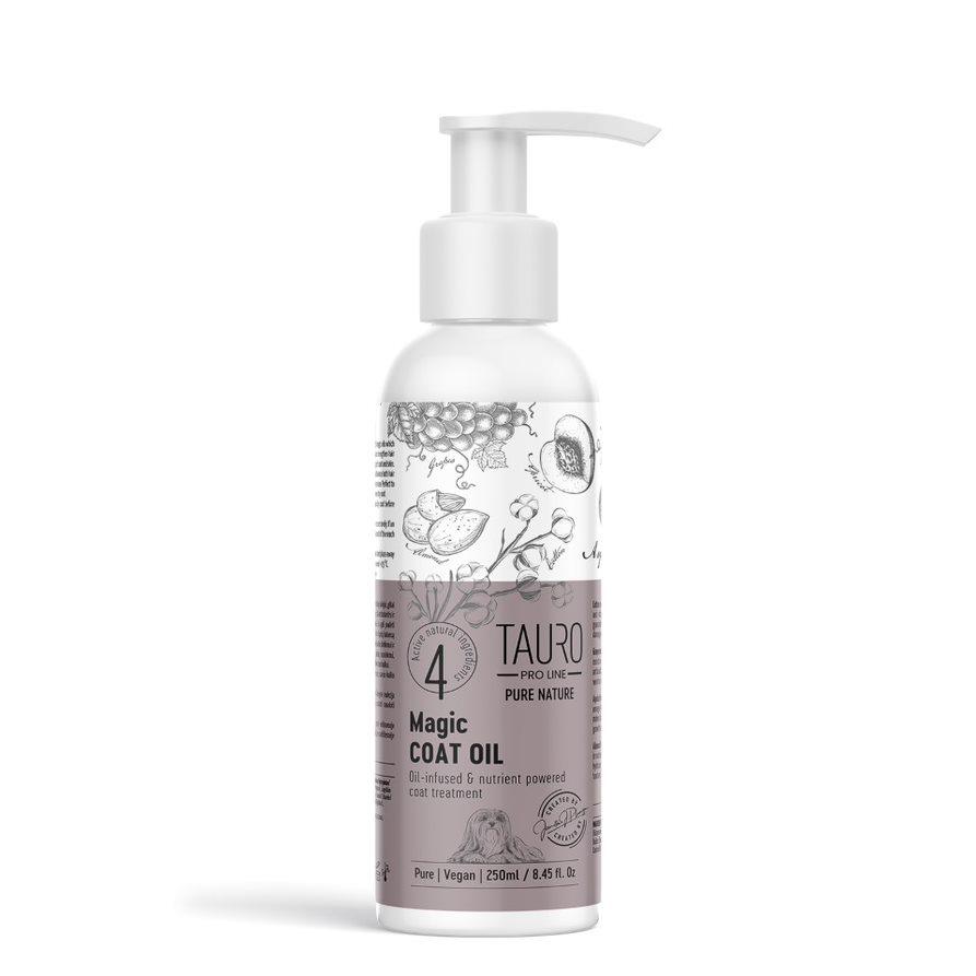 TPL Pure Nature magic coat oil 8.5 fl oz, coat care oil for dogs and cats