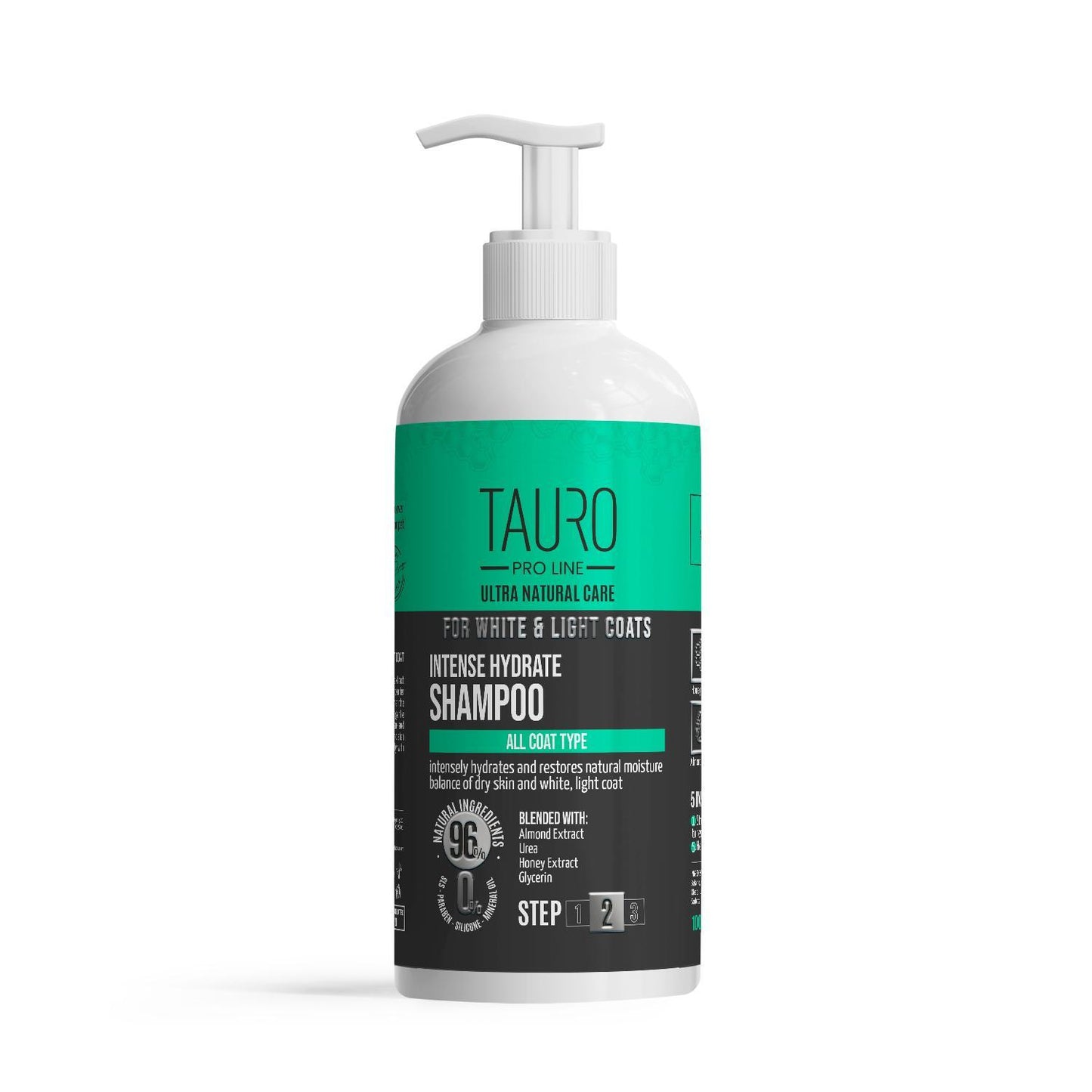 TPL Ultra Natural Care for White and Light Coats, Intense Hydrate Shampoo, intense hydrate shampoo for dogs and cats with white, light coat and skin, 33.8 fl oz