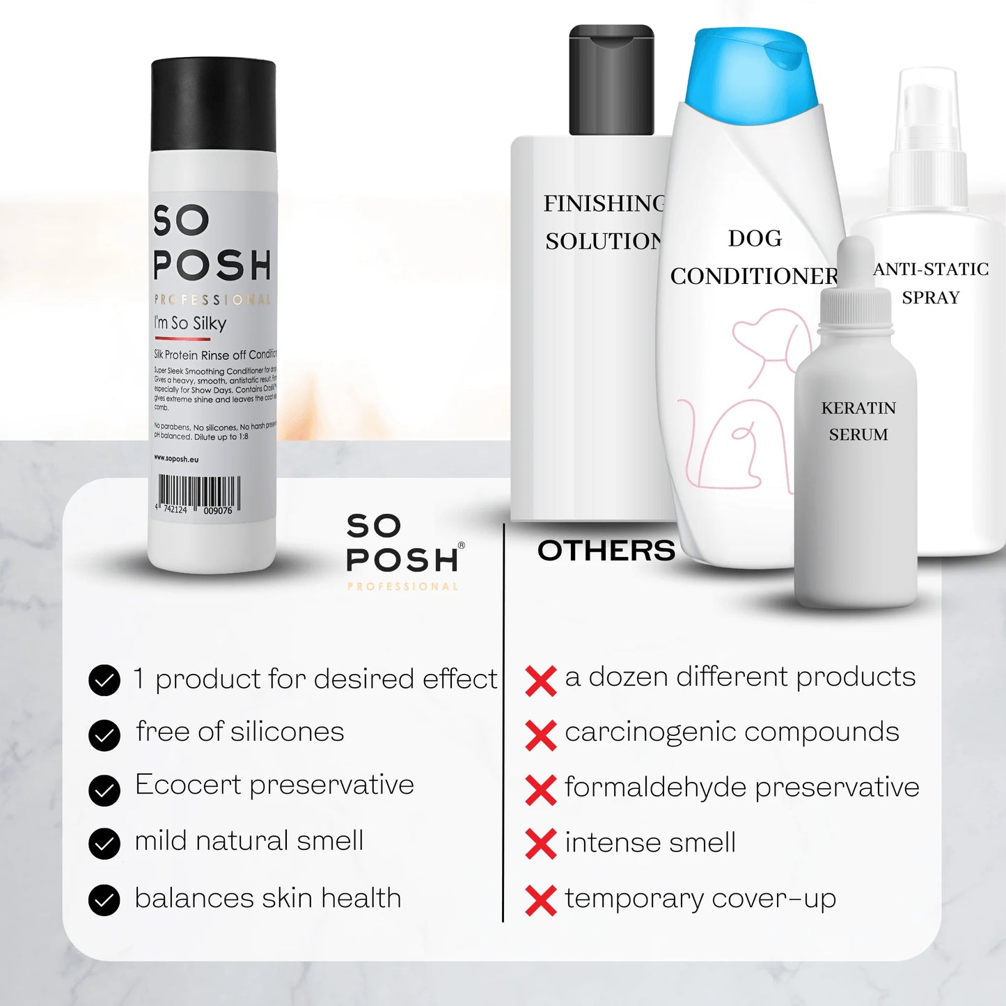 So Posh I'm So Silky Rinse-off Conditioner