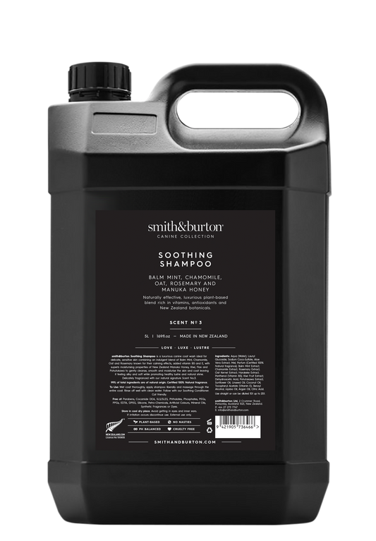 Smith & Burton Soothing Shampoo - 5 Litre / 1.33 gallons