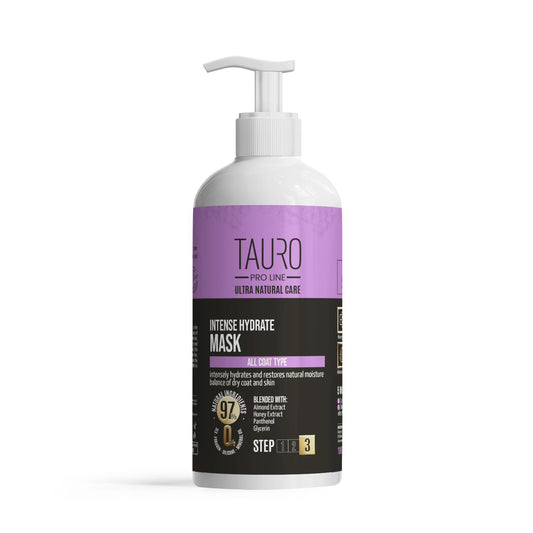 TPL Ultra Natural Care Intense Hydrate Mask, intense hydrate mask for dogs and cats skin and coat, 33.8 fl oz