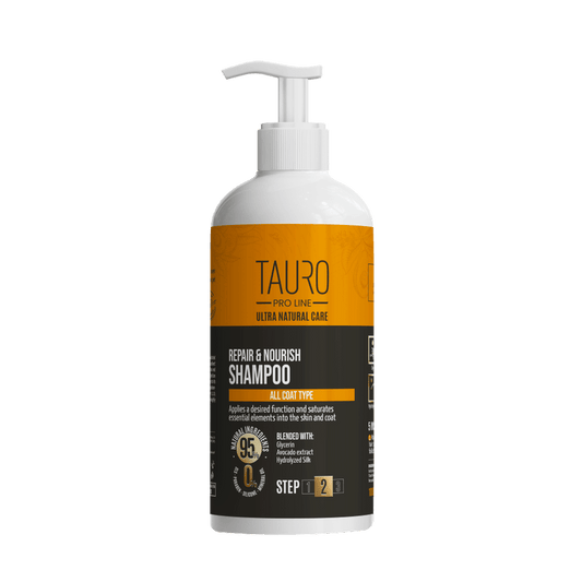 TPL Ultra Natural Care Repair & Nourish Shampoo, repair and nourish shampoo for dogs and cats skin and coat, 33.8 fl oz