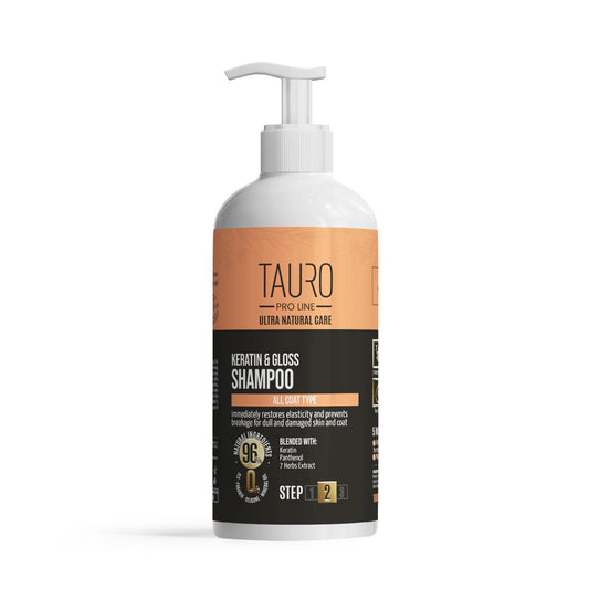 TPL Ultra Natural Care Keratin & Gloss Shampoo, shampoo with keratin for dogs and cats coat, 33.8 fl oz