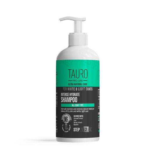 TPL Ultra Natural Care for White and Light Coats, Intense Hydrate Shampoo, intense hydrate shampoo for dogs and cats with white, light coat and skin, 33.8 fl oz